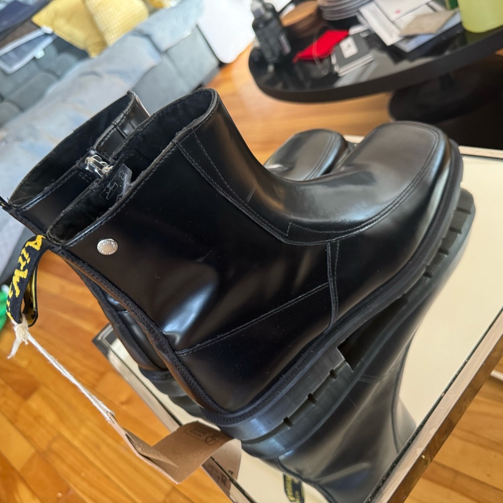 Dr. Martens Black Leather Boots